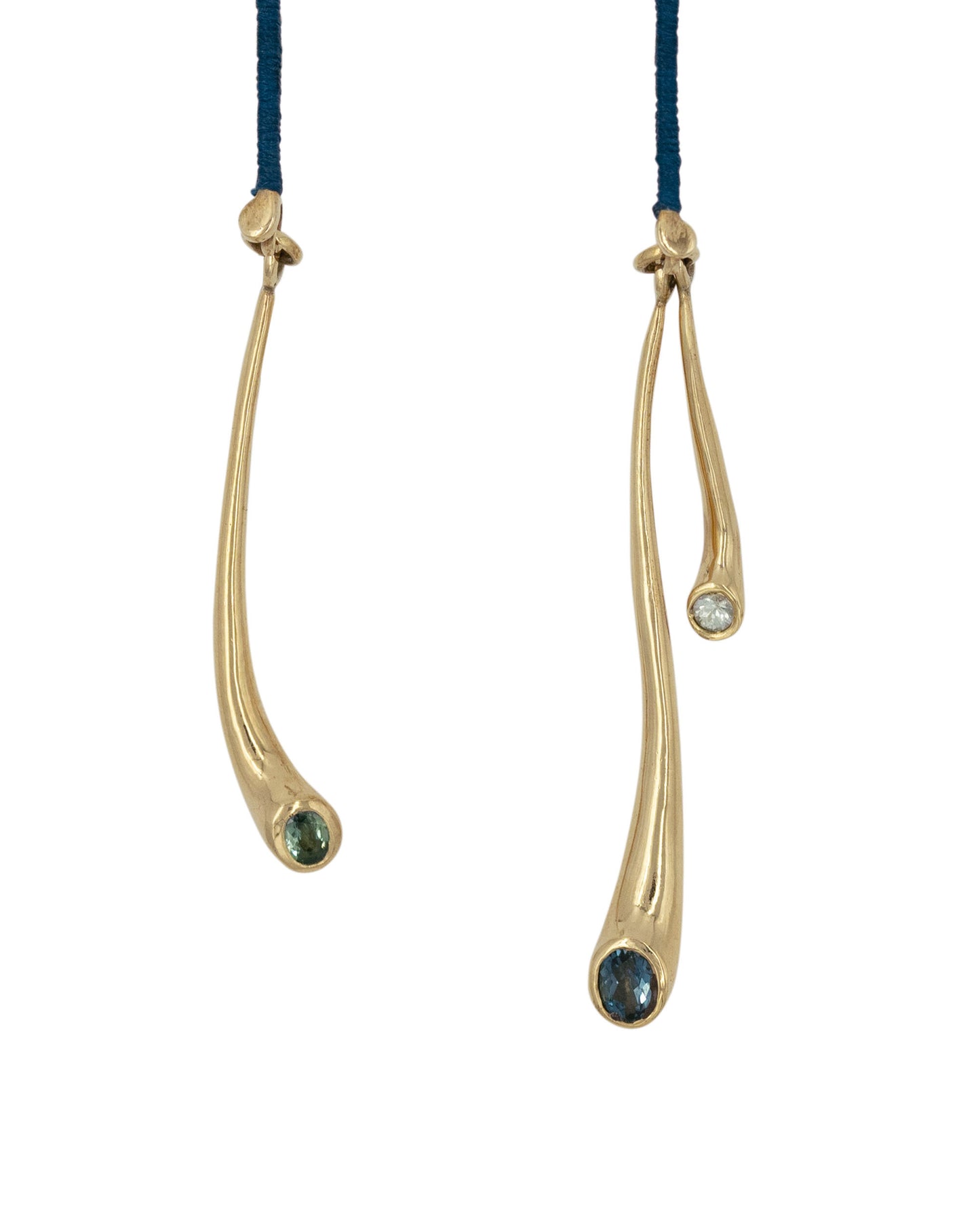 Orecchini Disamara blu notte
