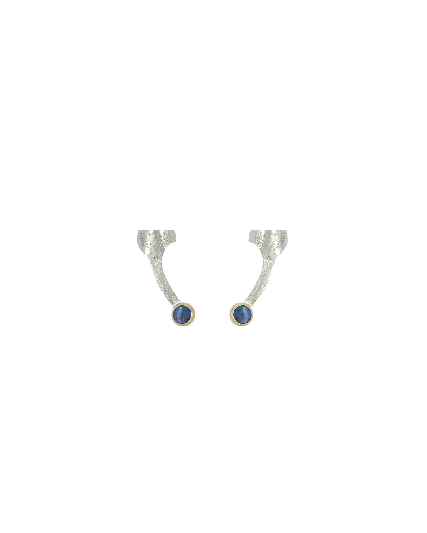 Shield earrings