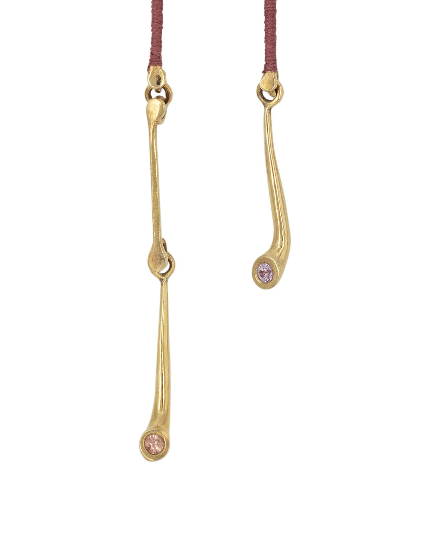 Orecchini Disamara rosa