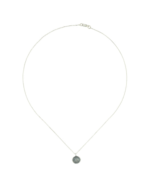 Collana con ciondolo Orchidea