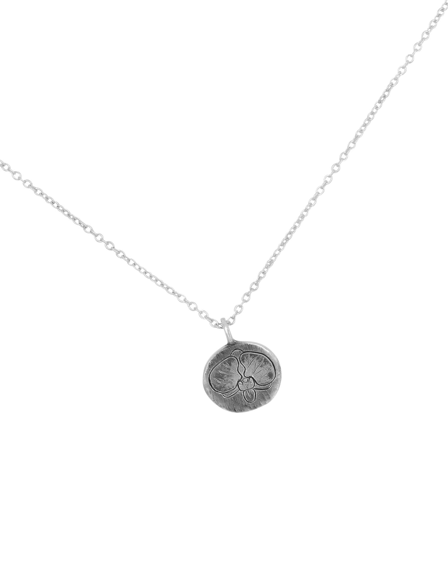 Pendant with Orchid