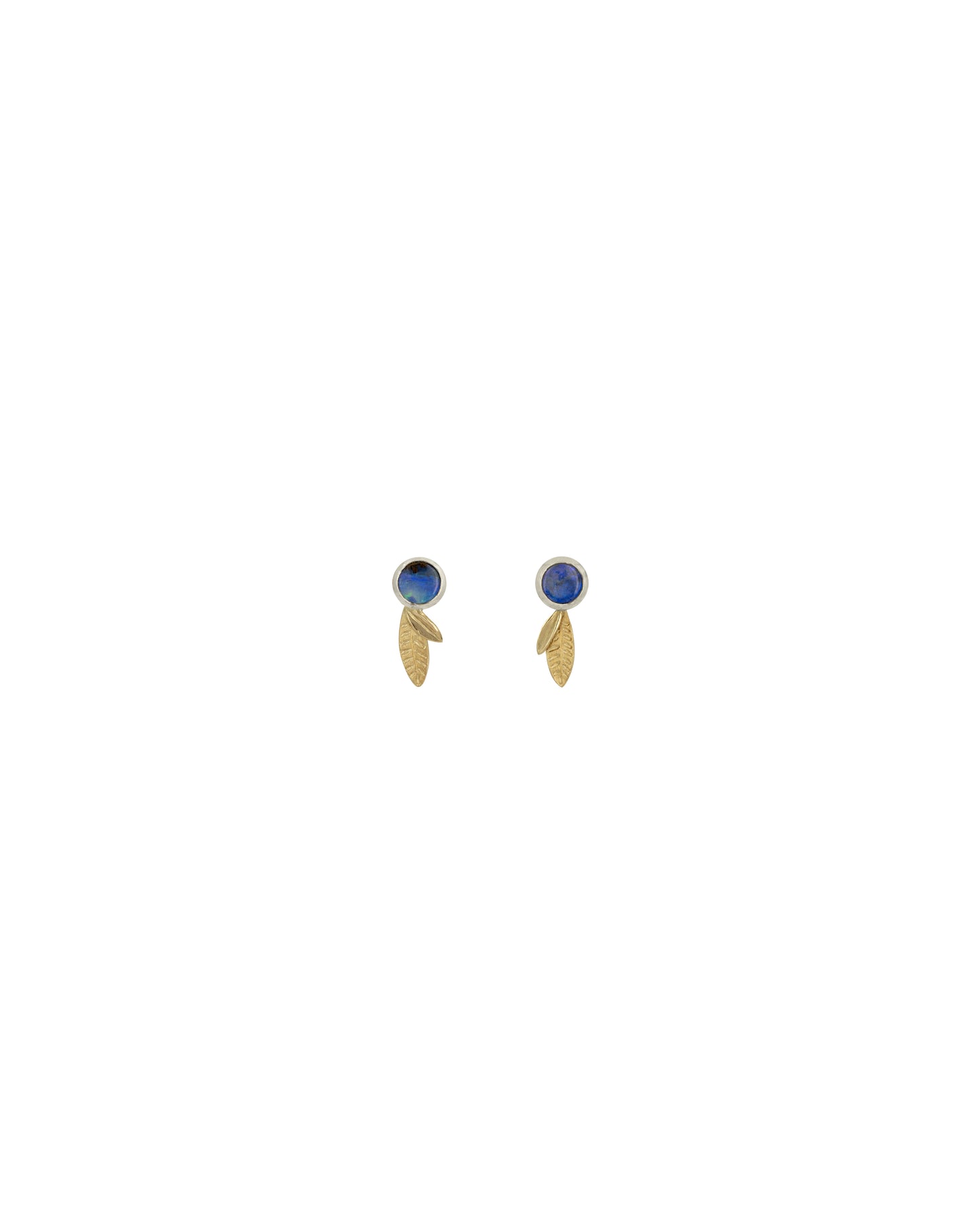 Engraved Climber Boulder earrings