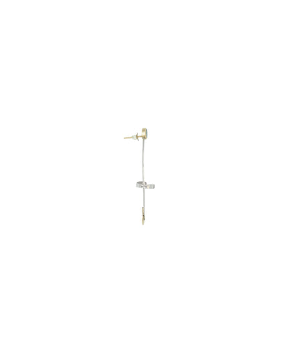 Orecchini ear cuf con opali boulder