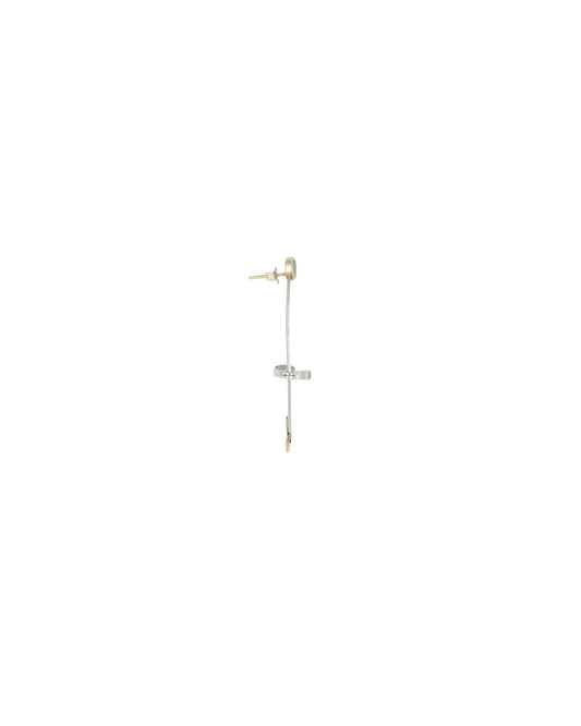 Orecchini ear cuf con opali boulder