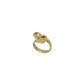 Anello Disamara contrarié bronzo
