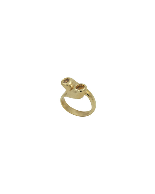 Anello Disamara contrarié bronzo