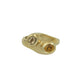 Anello Disamara contrarié bronzo