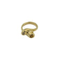 Anello Disamara contrarié bronzo
