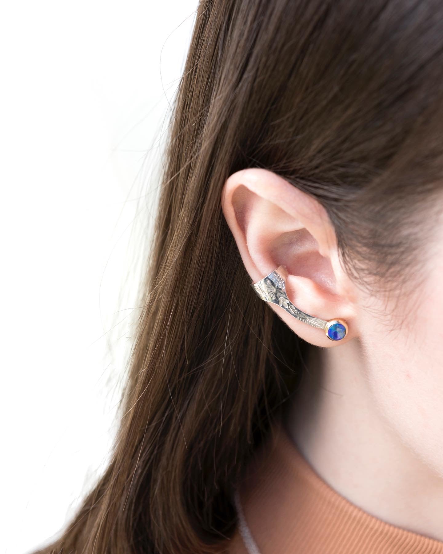 Shield earrings