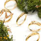 Bronze caviar rings