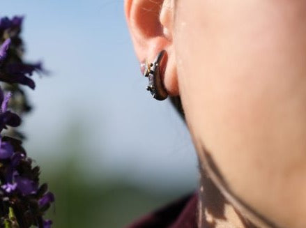 Futuristic Pollen earrings 
